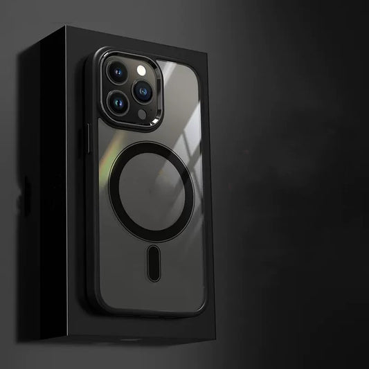 Lens Transparent Magnetic Phone Case